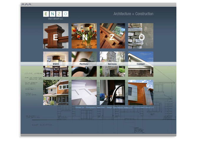 ENZO Group Architecture web site, enzogroup.net